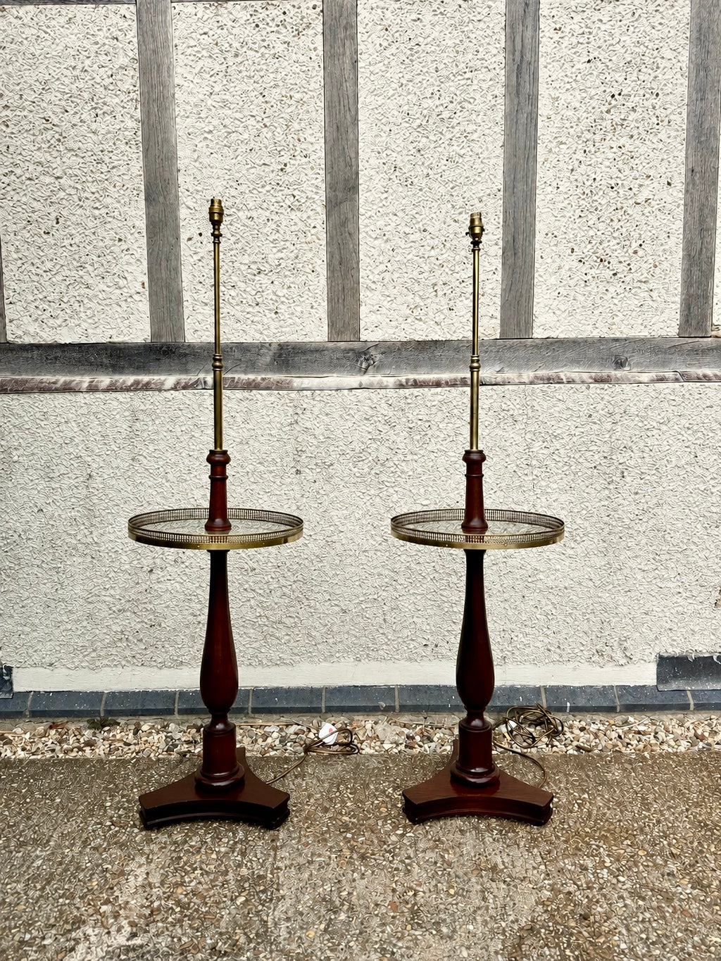 A Pair of Vaughan Brampton Floor Table Lamps