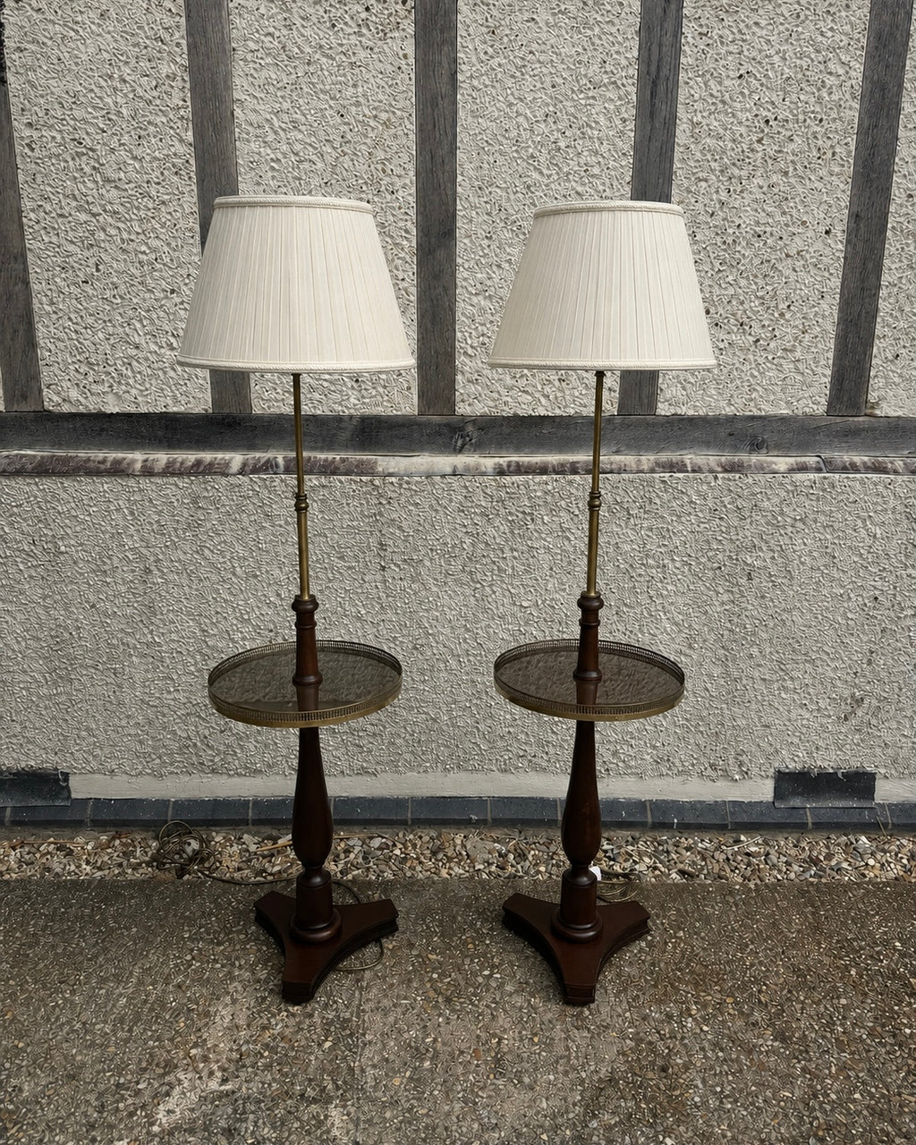 A Pair of Vaughan Brampton Floor Table Lamps