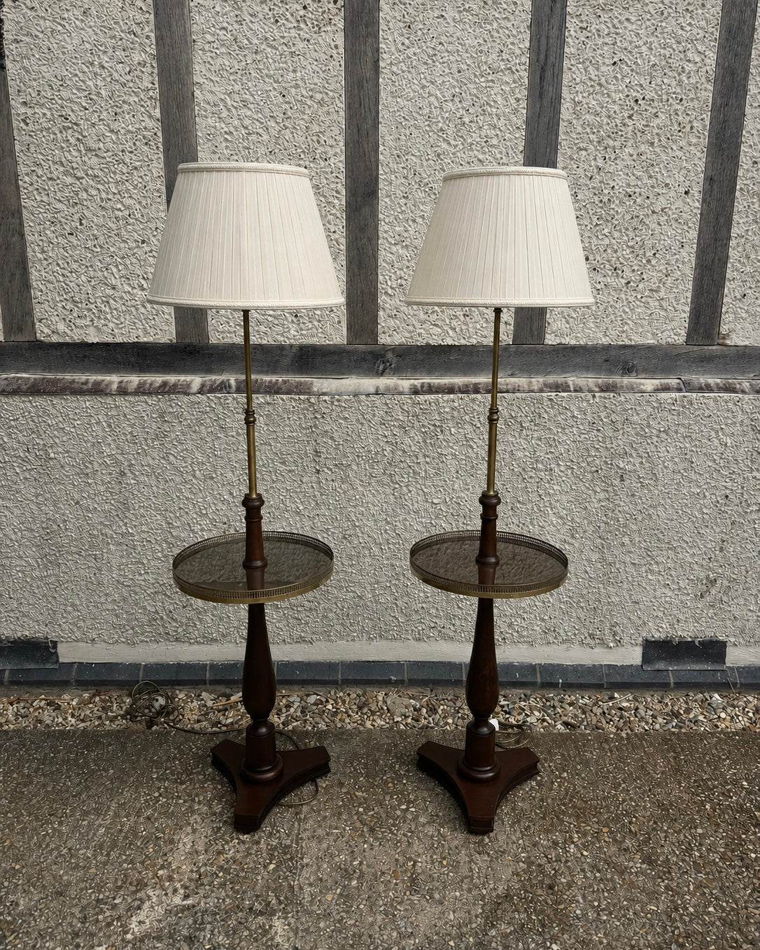 A Pair of Vaughan Brampton Floor Table Lamps