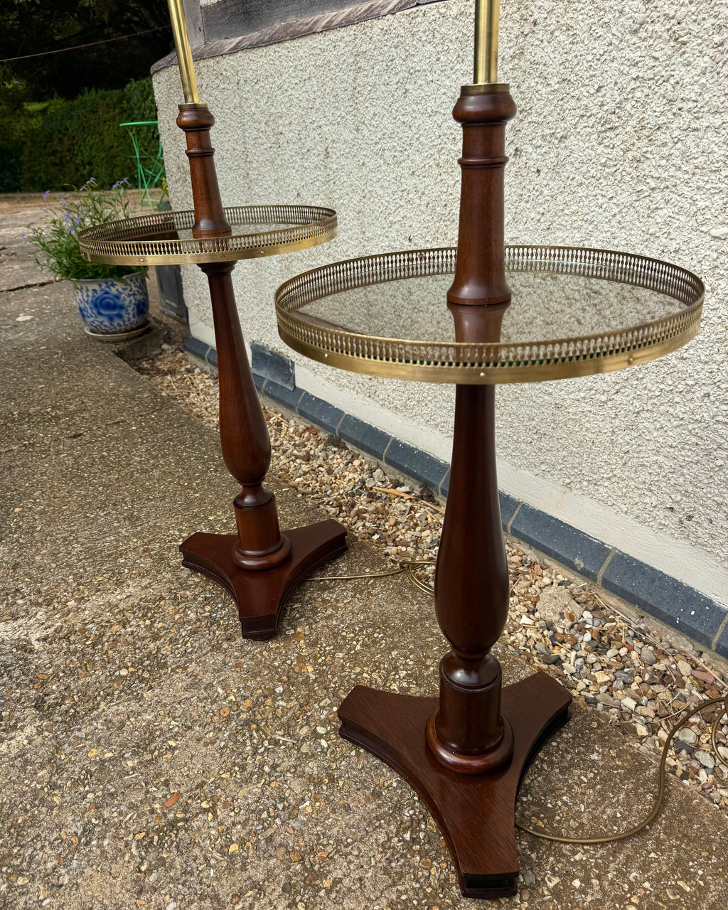 A Pair of Vaughan Brampton Floor Table Lamps
